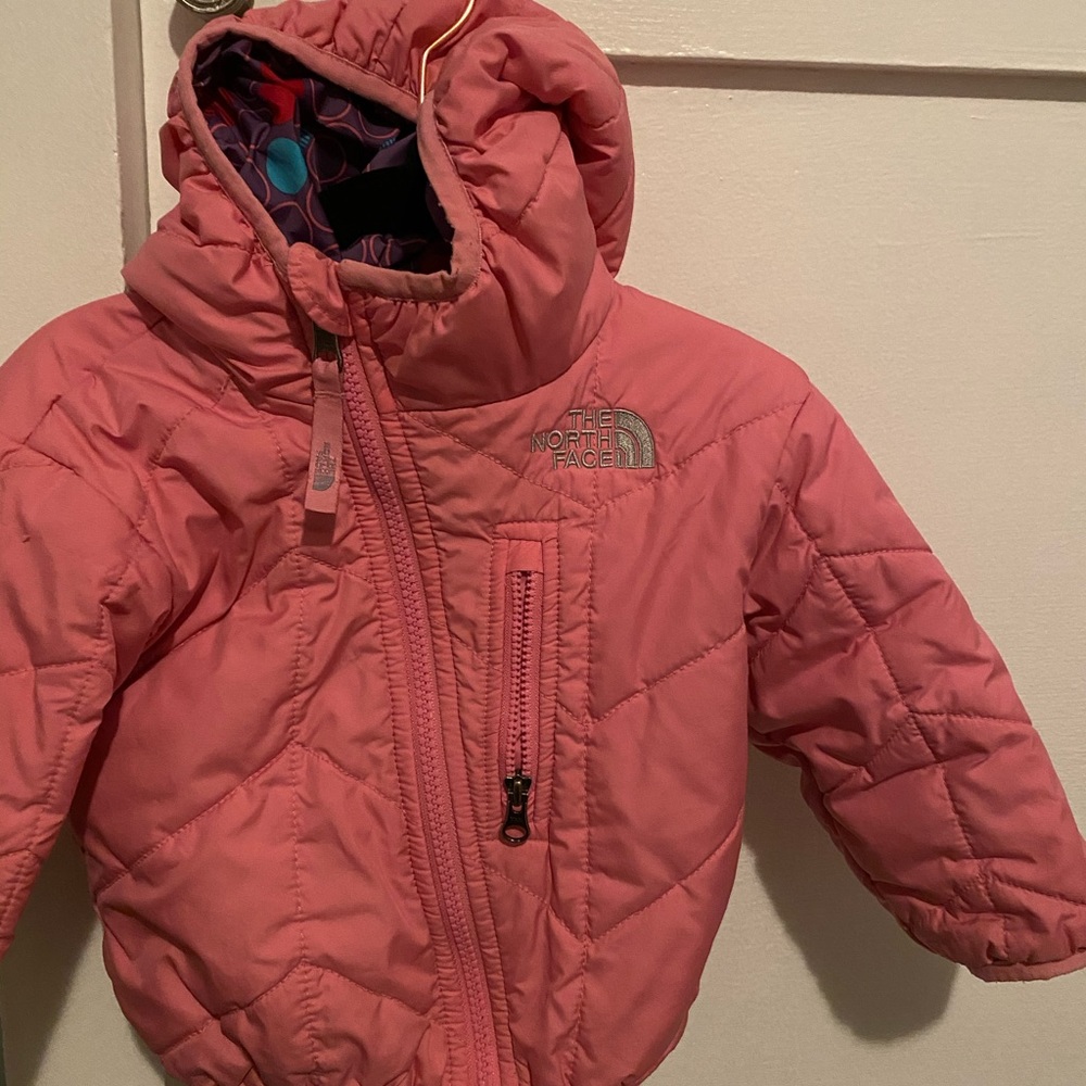Baby Girl’s Reversible Northface Jacket 6-12m
